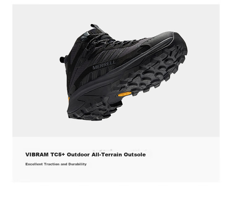 Merrell MOAB SPEED 2 MID GTX Women's Mid-Top Outdoor Waterproof Non-Slip Lightweight Trail Running Hiking Shoes 14