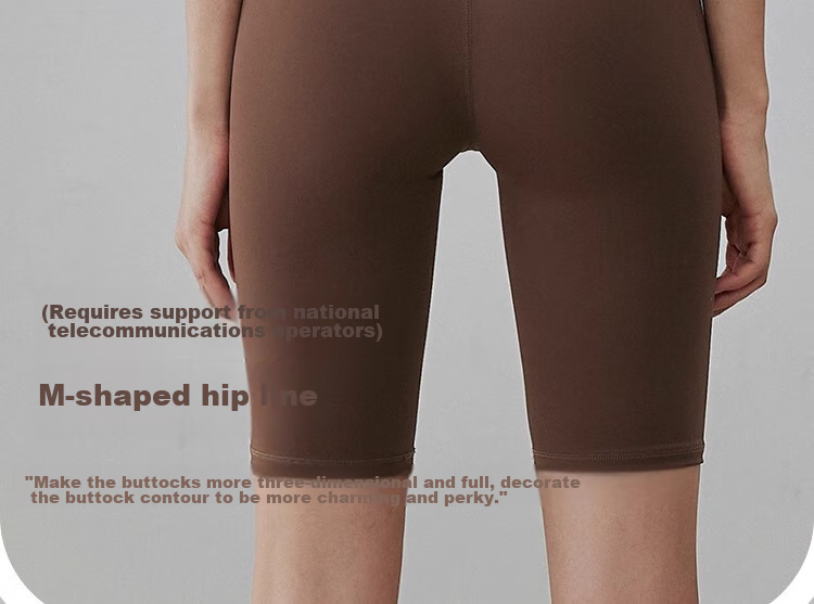 Gigt Yoga Shorts, Knee-Length Sports Shorts for Women, Summer Thin Running Training Fitness Wear, Cycling Pants, Butt-Lifting Dynamic Pants 18