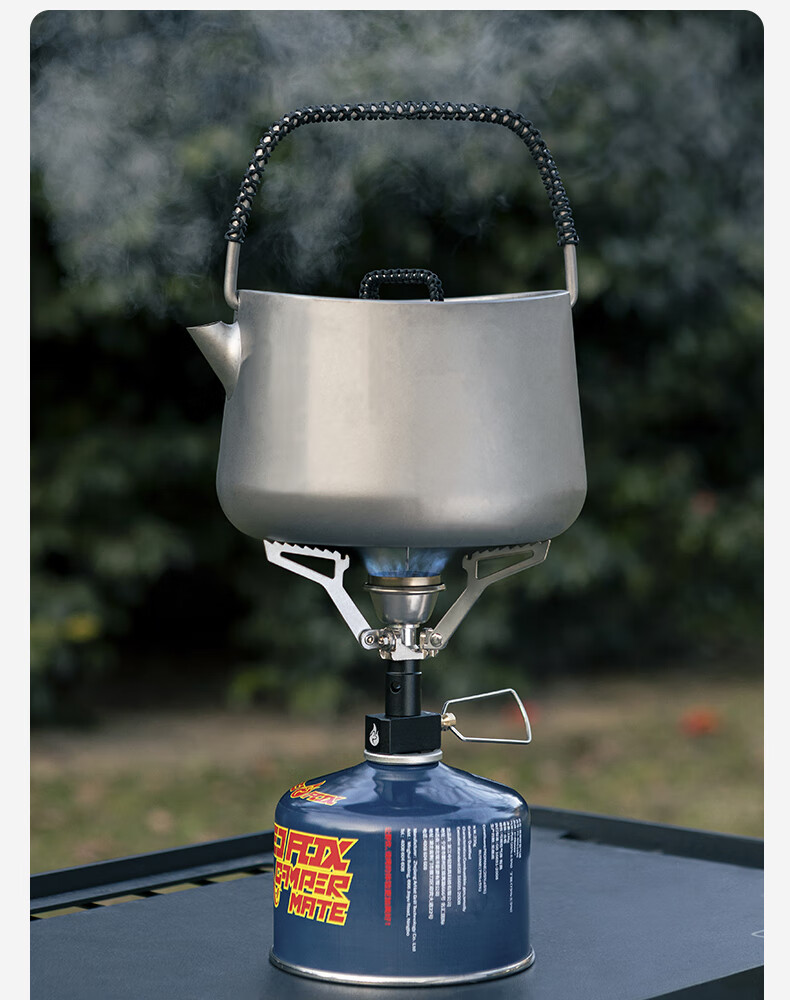 E-Rover Portable Outdoor Stove Windproof Burner Camping High-Flame Water Boiling Stove Gas Canister Burner Cartridge Stove 5