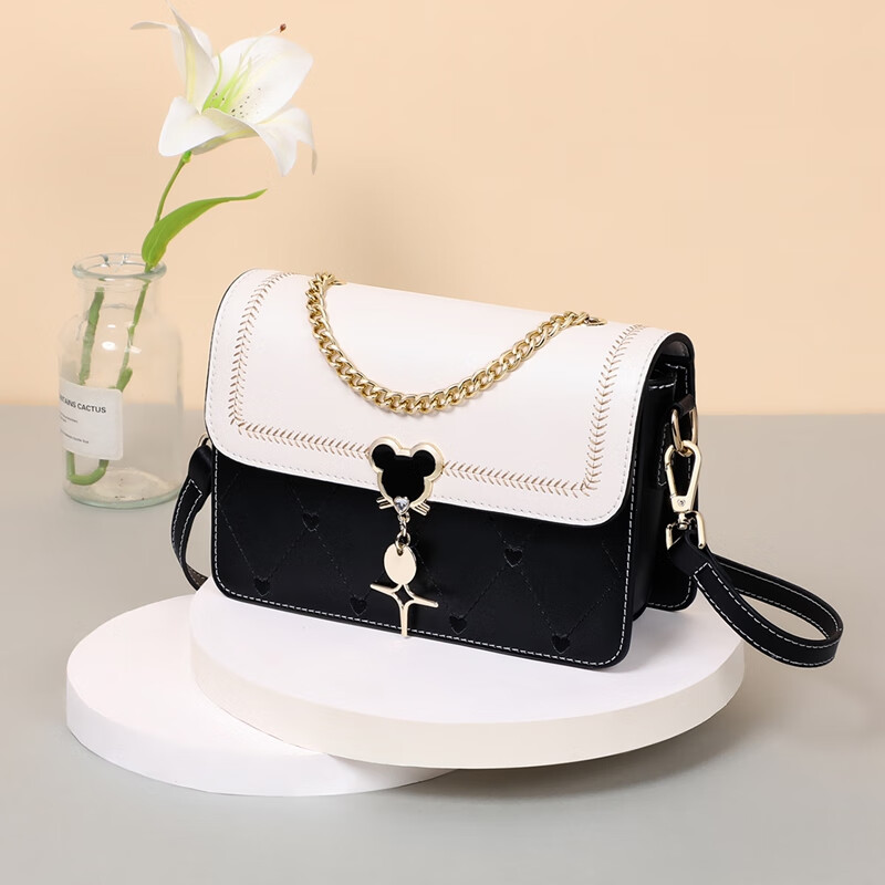 Aiqinghai Leather Handbag, Women's Crossbody Bag, Brand Shoulder Bag, Small Square Bag, Birthday Gift for Wife on May 20, Present for Girlfriend 20