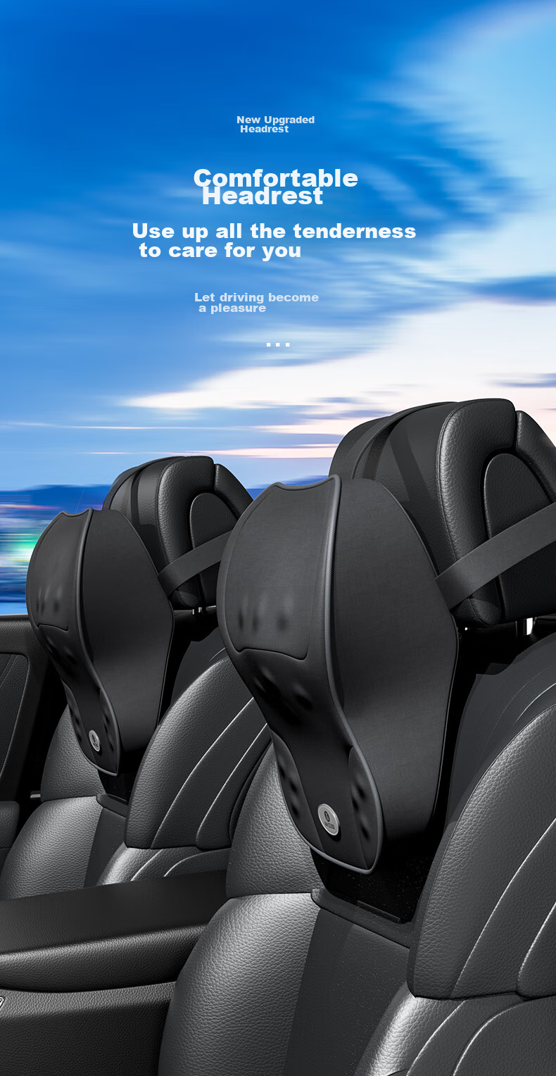 BIAZE Car Headrest, Neck Support Pillow for Vehicles, Car Accessory Pillow, Car Cushion, Compatible with Xiaomi SU7 1