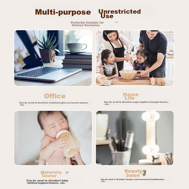 Midea Dryer, Home Small Care Machine, 10 LED Beads, Underwear UV Sterilization, Baby Bottle, Multifunctional Clothing Disinfection Machine, MHJ22V01E