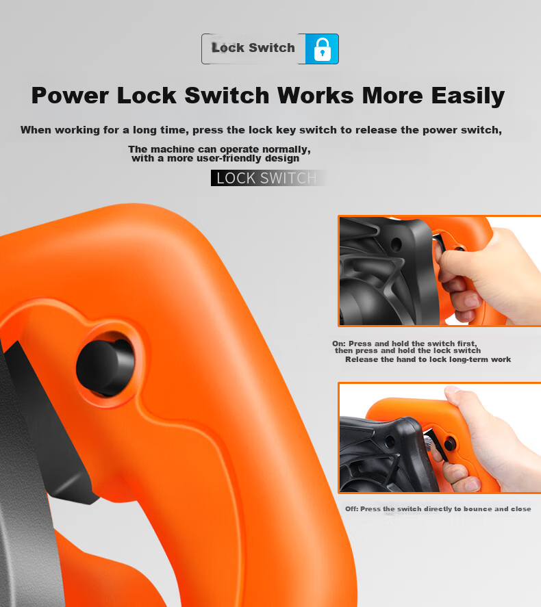 JU QUAN High-Power Blower, Industrial Powerful Dust Blower, Dust Remover And Cleaner, Dual-Use Blower with Suction Function, Load Capacity 2300W 16