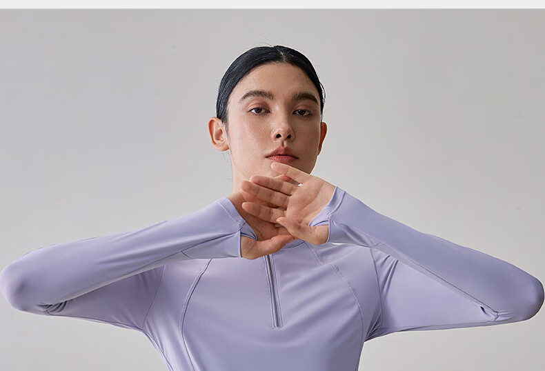 Gigt Yoga Top for Women, Long Sleeve, Breathable, Quick-Drying, Lightweight Running Sports T-Shirt, Fitness Wear 6