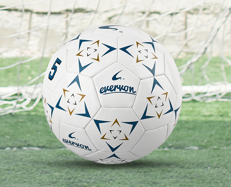 EVERVON Soccer Ball for Children And Adults Training Standard, Durable Machine-Stitched Football, Size 5 TPU Soccer Ball, EFP5-885 11