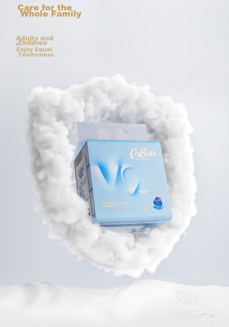 COROU Facial Tissues, 4-Ply 10 Sheets * 20 Packs, Extra Large And Thick, Cream Paper, Baby Soft Tissues, Portable, Cloud-Soft Wipes 11