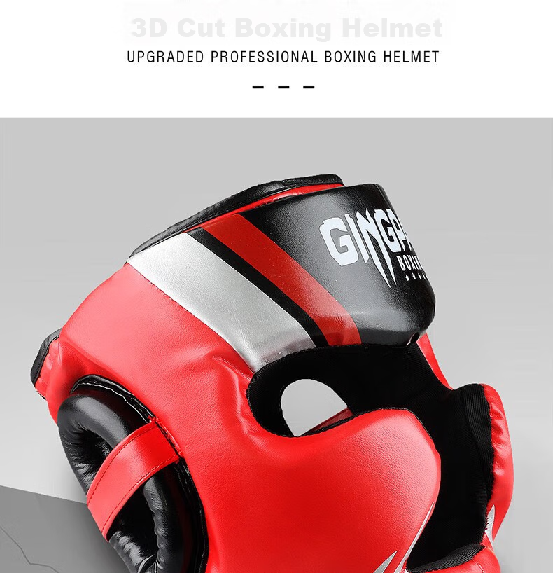 Jingpai Boxing Head Guard Professional Fighting Kickboxing Adult And Children's Boxing Monkey Face Helmet Full Protection Headgear 7