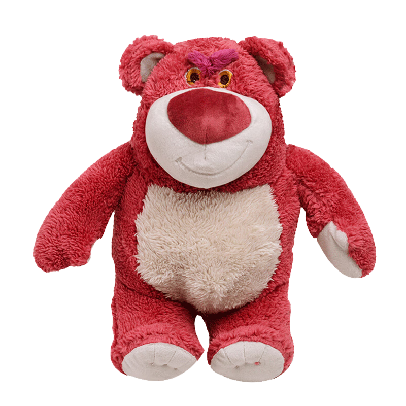 Disney Plush Doll Stuffed Animal Pillow Birthday Gift for Girls, Toy Story Strawberry Bear Fragrant 55cm