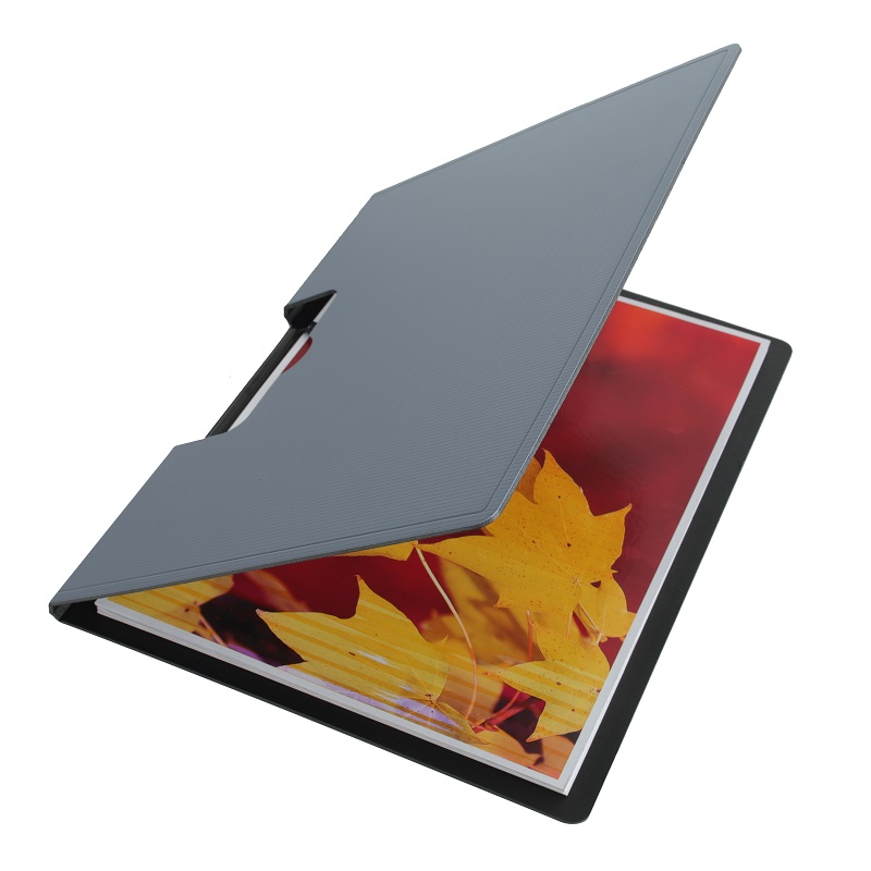 TANGO Office Folder Board, Folding Clipboard, Secretary Clip, Meeting Folder, File Board, Document Holder, Signature Pad, Horizontal Thickened And Hardened, Light Blue