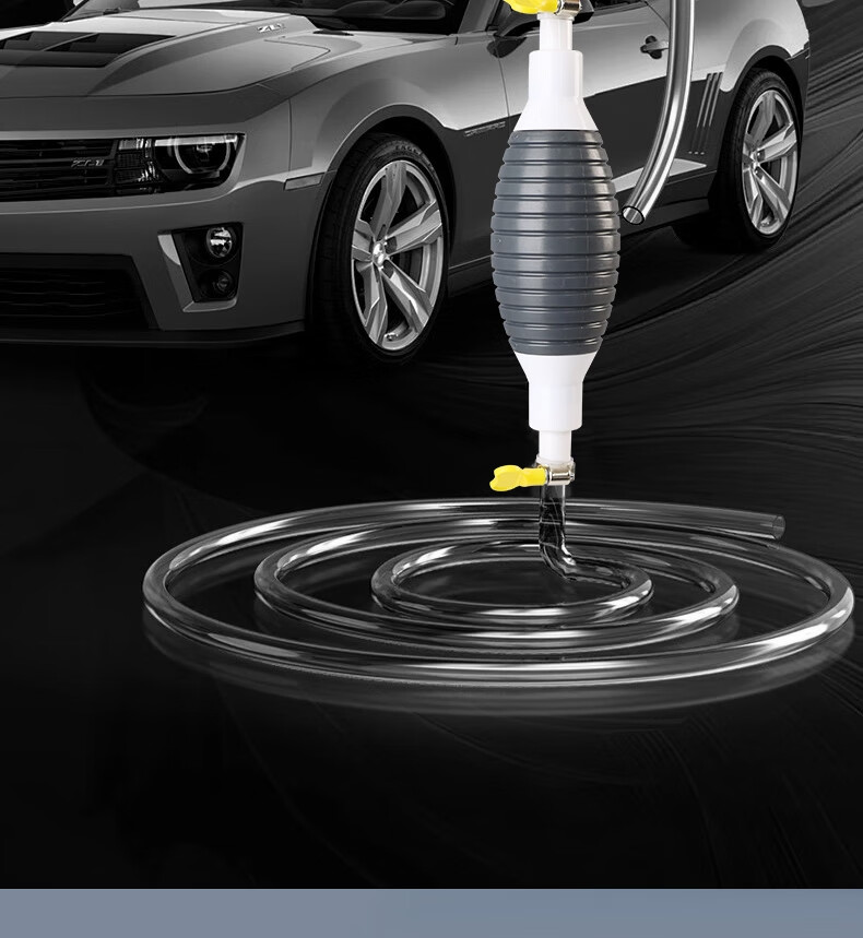 Ansairui Car Oil Extractor, Oil Suction Pump for Motorcycles, Portable Car Oil Extraction Pump for Emergency Use, 8K00297 3