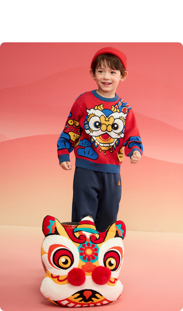 BALABALA Children's Clothing, Kids' Sweater for Boys And Girls, Spring And Winter Wear, Toddler Pullover Knit Sweater 22