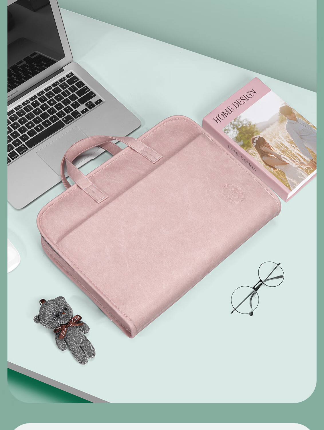 Taikesen Laptop Handbag Suitable for Apple Macbook 14-Inch, Lenovo, Huawei Briefcase, Stylish for Wome 3
