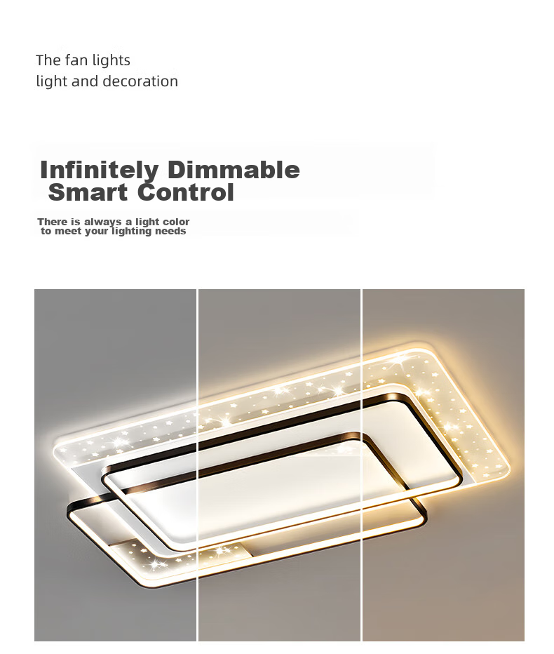 MICOE Bedroom Light, Modern And Simple, Stylish LED Ceiling Light, Main Light for Bedroom, Dining Room, And Living Room, Zhongshan Lighting Fixture 19