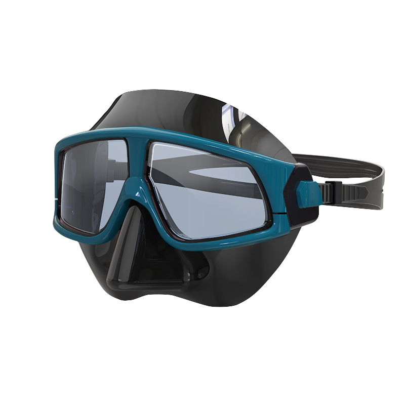 WATERTIME / Shuichuan Diving Mask, Snorkeling Set, Complete Dry Breathing System, Swimming Goggles for Nearsighted People, And Diving Mask