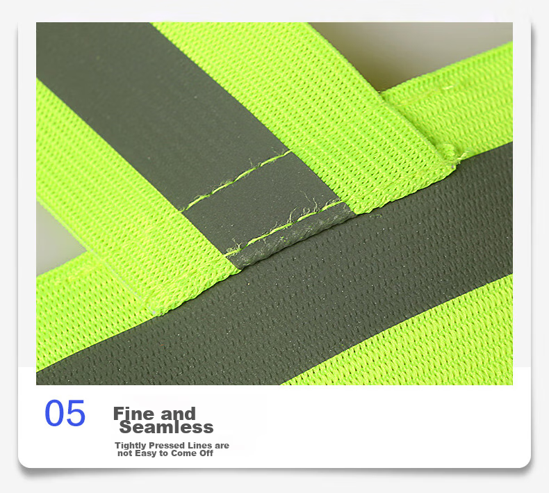 CT Reflective Vest, Reflective Sash, Running Safety Warning Elastic Band, Sanitation Worker Vest, Work Uniform, Snap Button Style 13
