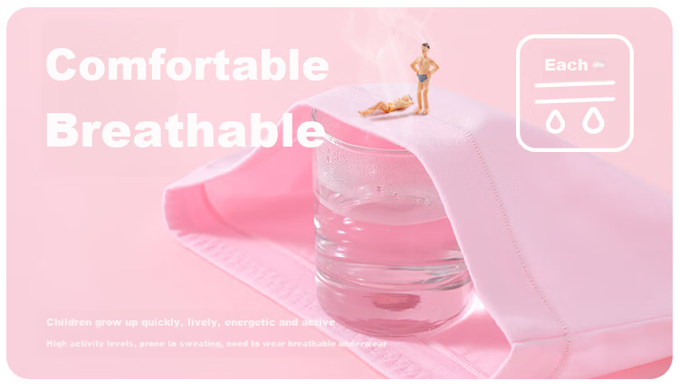 YUZHAOLIN Girls' Underwear, 7A Antibacterial Panties, Comfortable Breathable Shorts for Female Students, No Wedgie 4