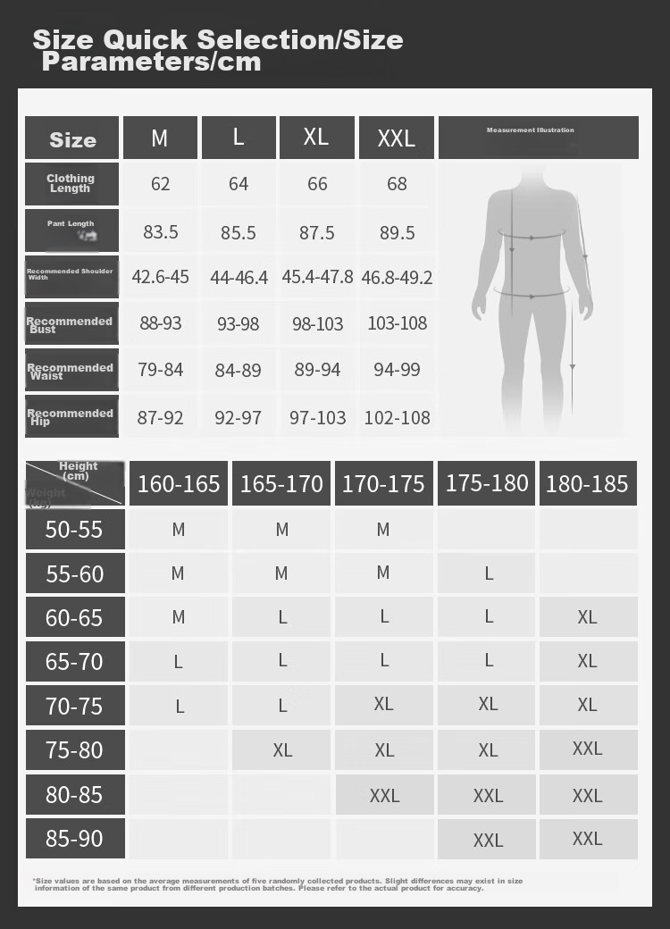 Beneunder Men's Outdoor Sports Quick-Dry Sweat-Wicking Thermal Underwear Set SK001 Dusk Black L 26
