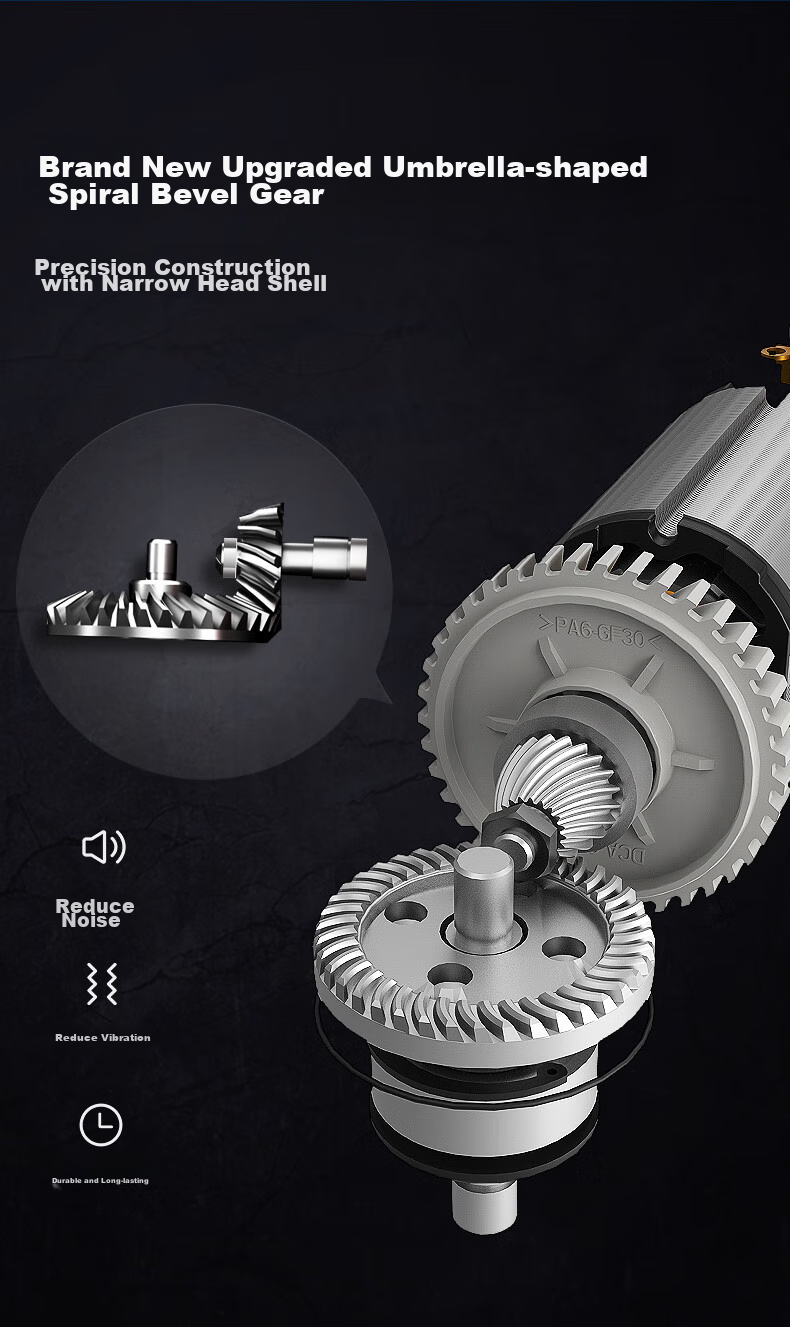 Dongcheng 1100W Angle Grinder 1100-100B Cutting Machine, Hand Grinder, Polisher, Multi-Functional Electric Tool 3