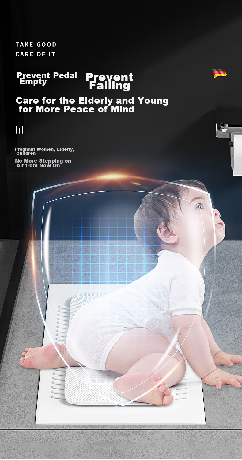 Muvi Toilet Squatting Device, Odor Prevention Blocker, Squatting Pit Deodorizer, Bathroom Drain Pipe Anti-Odor And Anti-Smell Specialized Device 5
