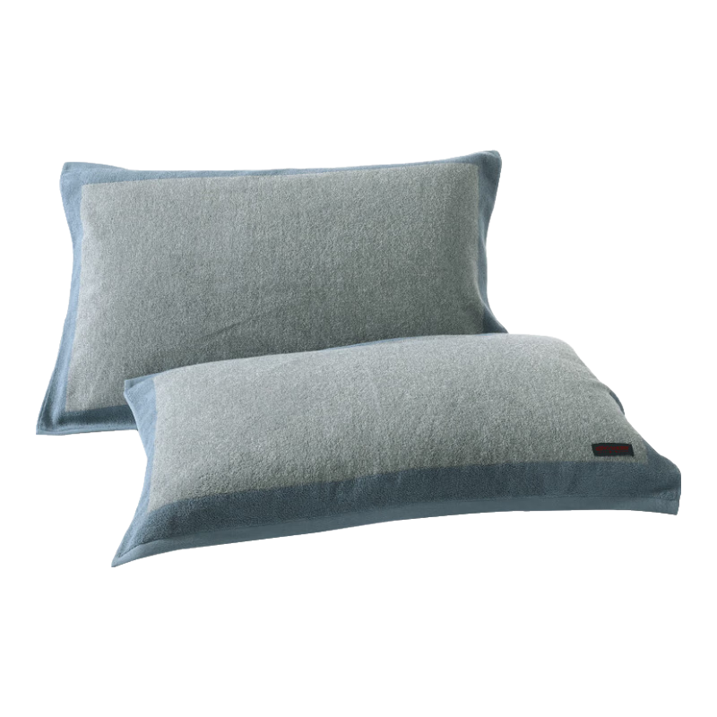KING SHORE Class A Pure Cotton Pillowcase, Extra Large And Thick, One Pair of 2 Pieces, 170g/piece, 52*80cm