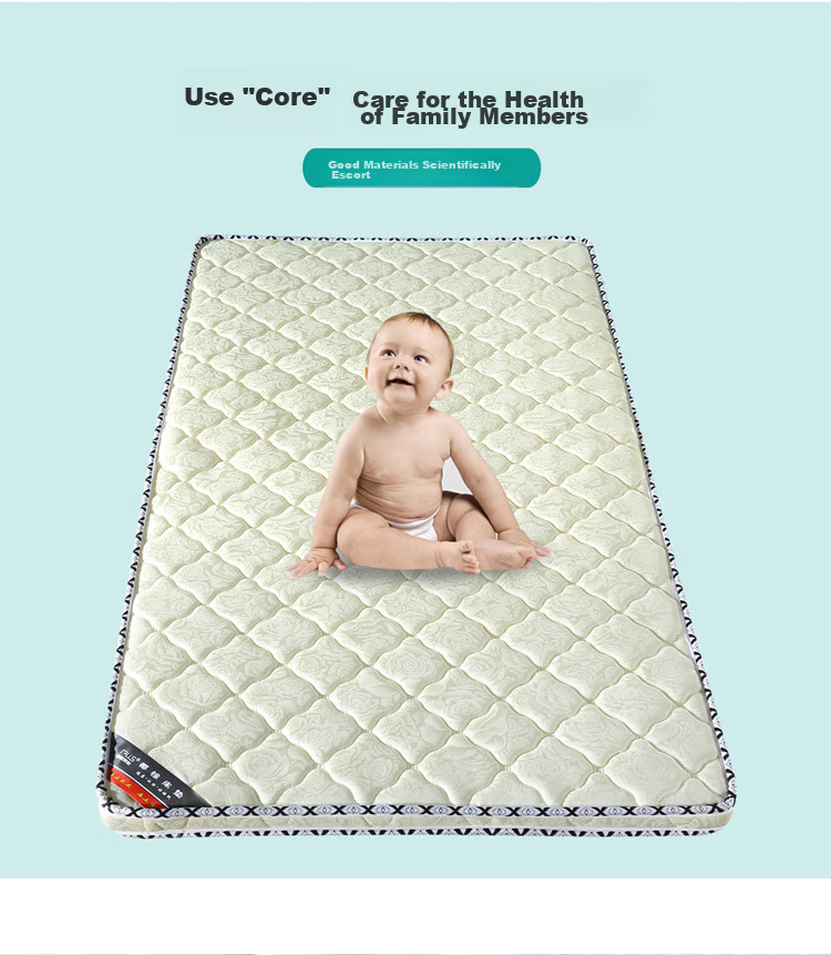 Pengyoujiasi Mattress, Folding Mattress, Coconut Palm Fiber Mattress, Knitted Fabric, 90*190CM, PY-Z09 3