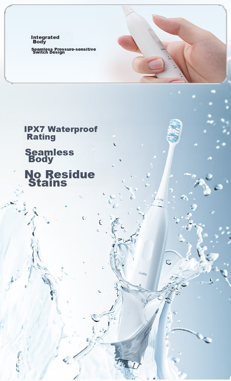 Panasonic Electric Toothbrush, Imported Soft Bristles, Antibacterial Cleaning, Only Needs to Be Recharged 4 Times in A Year, Adult Student Couple Style, New Year's Day Birthday Gift for Men And Women, DC031 Purple Subsidies 10