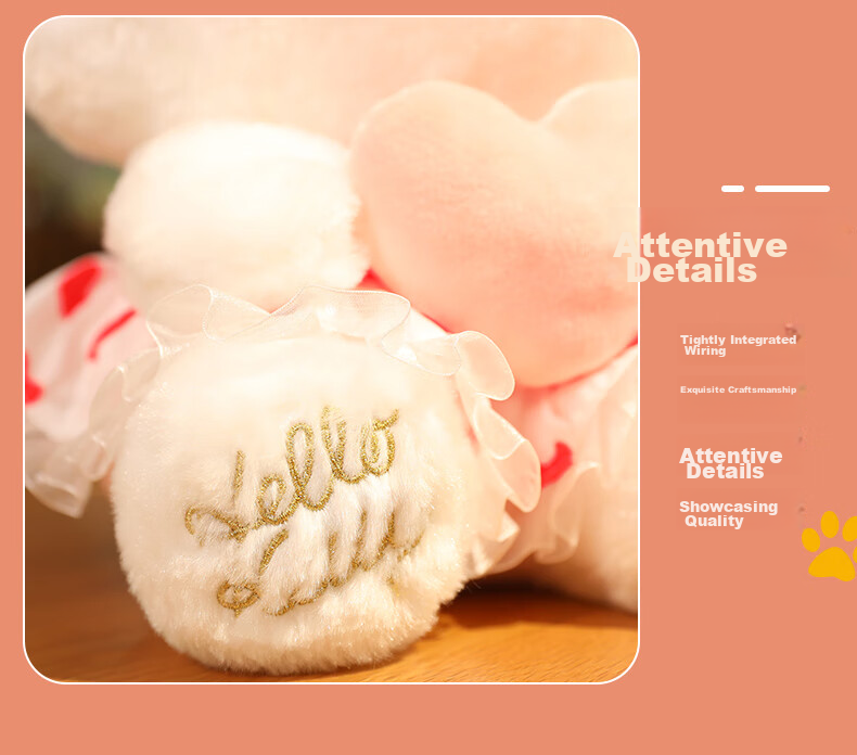 Imiwa Official Hello Kitty Plush Doll Soft KT Cat Toy Gift for Girls Christmas Birthday Present 14