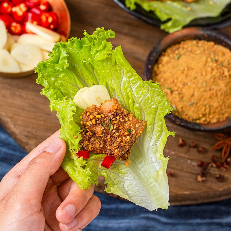 云山半烤肉撒料蘸料五香味120g 韩式烤肉淄博烧烤料孜然花生碎干碟