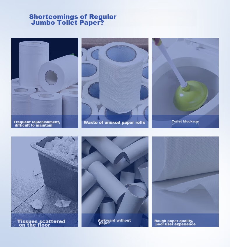 Zhiyue Toilet Paper Roll, 4-Ply, 380g*12 Rolls, Large Commercial Toilet Paper, Core-Wrapped Tissue Paper, Whole Box 4