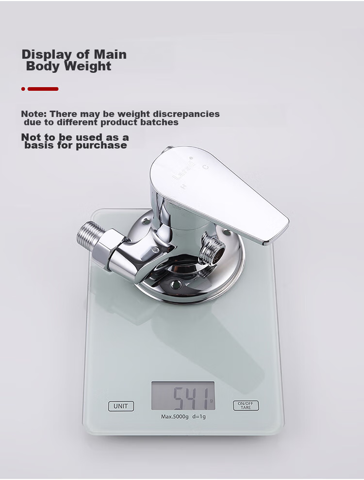 Larsd Shower Mixing Valve Set, Surface-Mounted Shower Faucet And Handheld Shower Set, Copper Body Cold And Hot Shower Switch LD56031 16