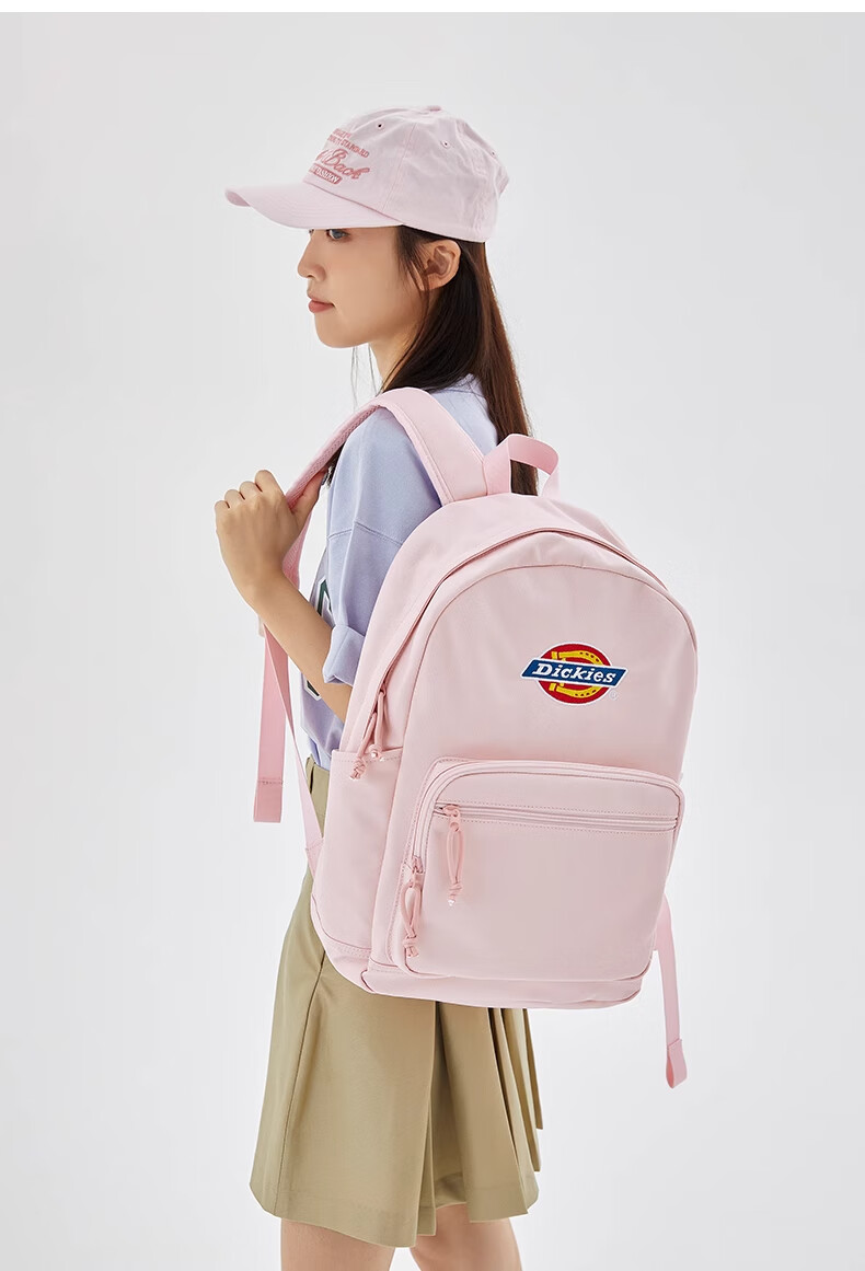 Dickies Women's Backpack DK Schoolbag with Multiple Compartments, Large Capacity, Can Hold Many Items, Suitable for Middle And High School Students, Travel Bag 13