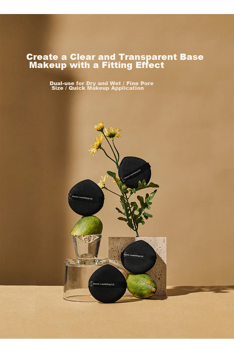 Maojiji Momo's Workshop Air Cushion Powder Puff 5.0 Plus, Dual-Use for Dry And Wet Application, Enlarged Size, No Powder Absorption, New Year Gift 3