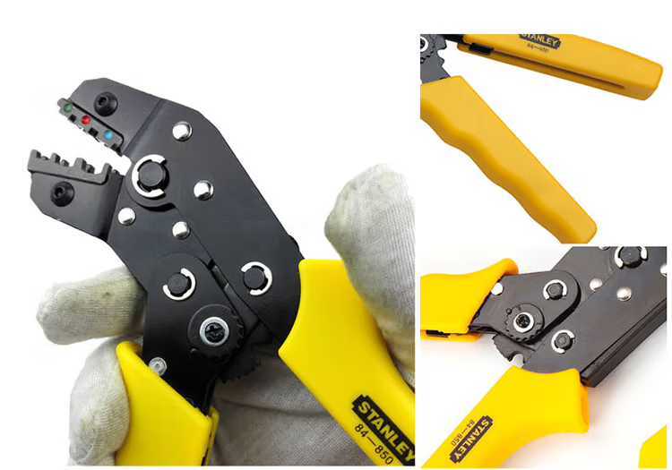 STANLEY B Series Insulated Terminal Crimping Pliers 0.25-2.5mm² 84-850-22 Wire Terminal Crimper 3
