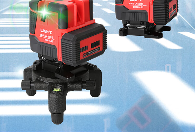 墙标线仪高精度led强光8线打线投线仪全方位平水仪器lm585ld锂电直充