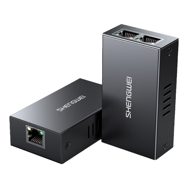 Shengwei Gigabit PoE Repeater, Isolated National Standard, Repeater Switch Camera Network Relay Extender, PoE One-To Splitter Separator, CPOEG12