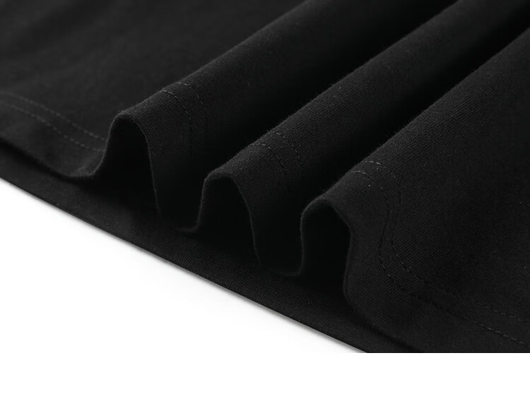 DME Basic V-Neck T-Shirt, Collarbone-Revealing, Slim Fit, Structured Design, Versatile Short Sleeve Top for Women, Black, M 21