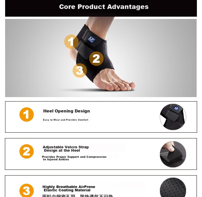 LP Ankle Brace, Anti-Sprain, Ankle Sprain Fixation Device, Fracture Support, Rehabilitation Exercise, Joint Protection Sleeve for Men And Wome 11
