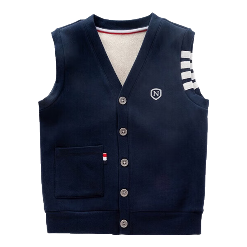 NUBIWU Children's Vest, Boys' Waistcoat, Big Kids' Outer Wear Vest, Boys' Spring Style Sleeveless Jacket Clothing