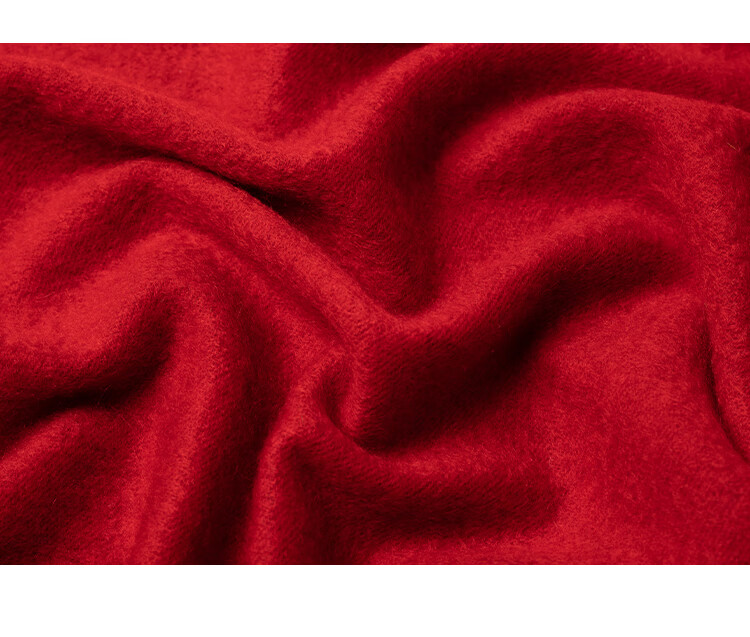 Hengyuanxiang 100% Pure Cashmere Double-Sided Shawl, Women's Scarf, Office Air Conditioning Wrap, Birthday And National Day Gift Box 11