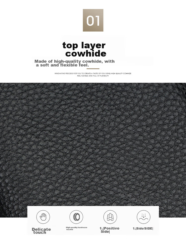 CROCODILE Top-Grain Leather Crocodile Pattern Stylish Men's Long Wallet Vertical Style Billfold Men's Birthday Gift for Boyfriend CT090 5