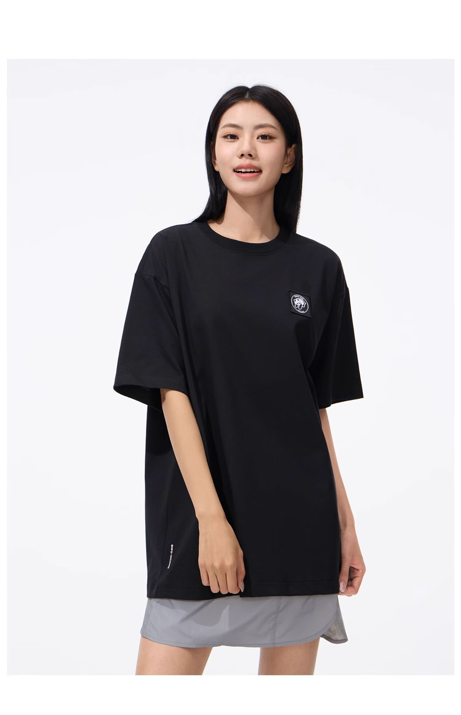 CAMEL Outdoor Unisex Casual Short-Sleeve T-Shirt, Round Neck, Cool And Breathable Top [Panda Collaboration], A34BA6K170 23