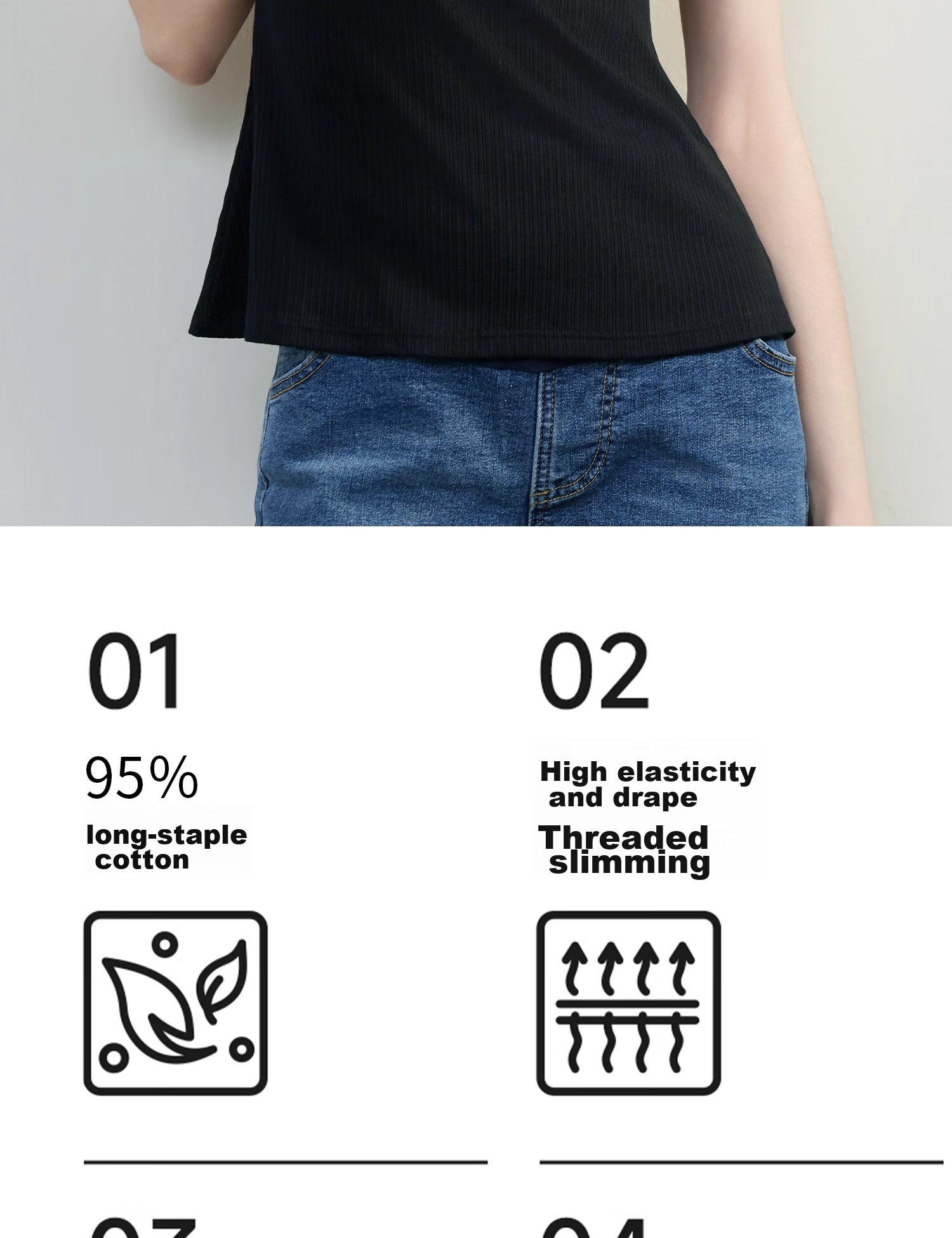 FENYE Fish Tail Nursing Camisole for Spring And Autumn Wear, Can Be Worn As Outerwear with Built-In Pads, No Bra Needed for Going Out Nursing Top, Black XL 2
