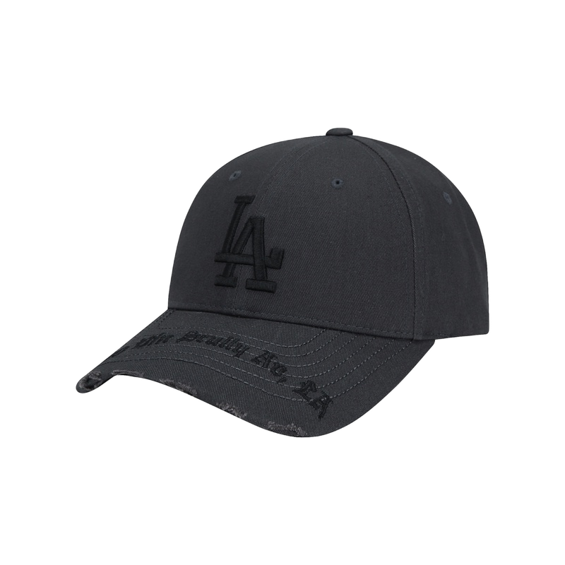 MLB Baseball Cap for Men And Women, Couples' Hard Brim Visor Hat, Autumn Winter Sports Cap, All Seasons, 3ACPKP02N-07BKS
