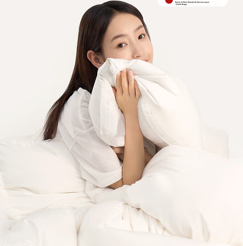 Interlagos 98% White Goose down Duvet, 180 Count Cotton Fabric, Imported from Japan, Winter Comforter 1200g, Thickened Version, 200*230 7