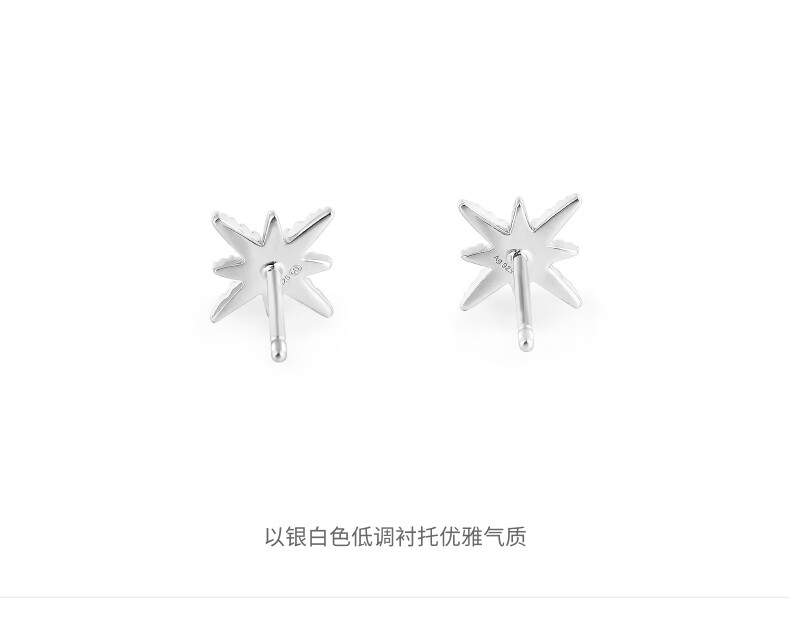 APM Monaco Hexagram Stud Earrings, Luxurious And Elegant Jewelry, Birthday Gift for Girlfriend Or Wife 6