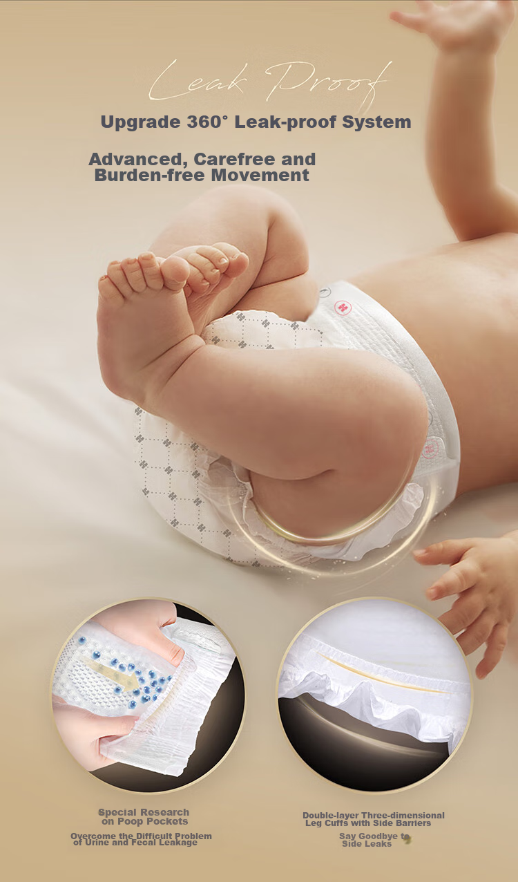 Huggies Healing Soft Little Penguin Diapers S44 Pieces (4-8kg), Diapers [Miracle Luxury Soft] 9