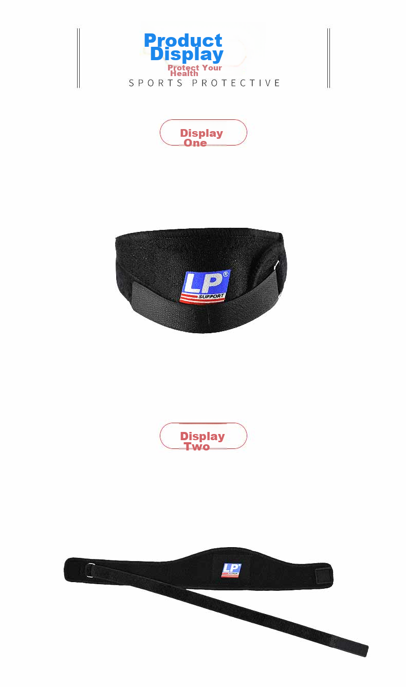 LP 769 Wide Pad Professional Sports Patellar Strap Knee Brace, Patella Stabilizer Compression Bandage, Comprehensive Protection, One Size Fits All 7