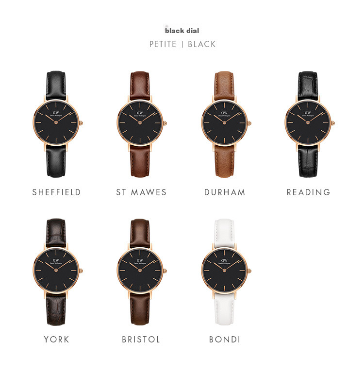 DanielWellington DW Ladies Watch, Niche Luxury Gold-Plated Steel Strap Quartz Wristwatch, Birthday Gift for Girlfriend, DW231 6