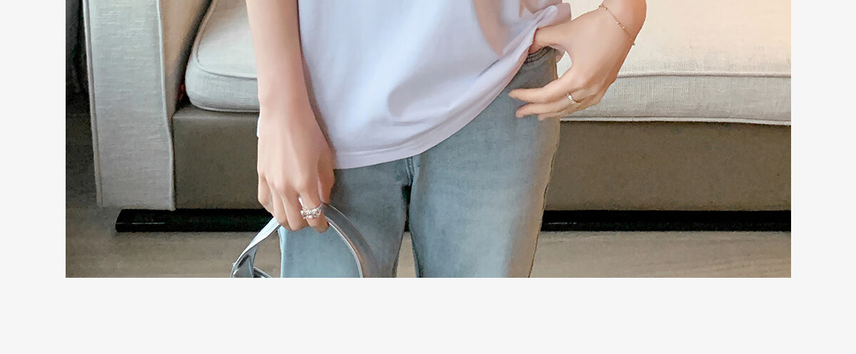 Halo Queen Long-Sleeve T-Shirt for Women, Spring And Autumn Round Neck Shell Cute Casual Versatile Base Shirt Top New Product H143T2020 34