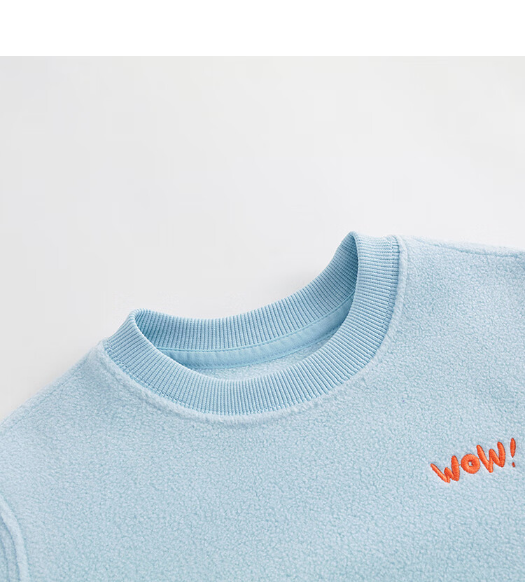 MARC&JANIE Anti-Static Soft Fleece Sweatshirt for Boys and Girls Spring and Autumn 241155 4